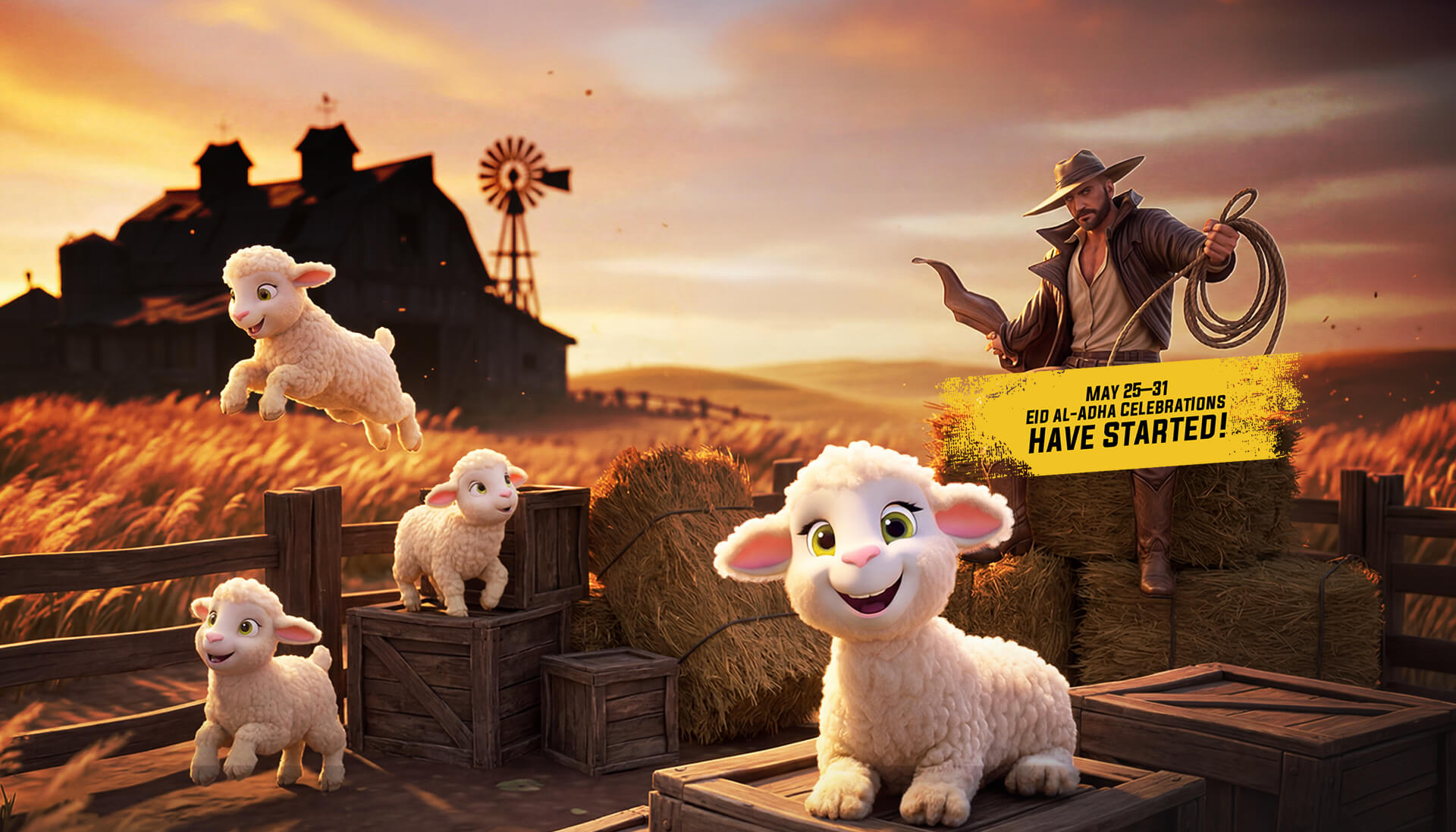 The Feast of Sacrifice Celebration Has Started in Zula!